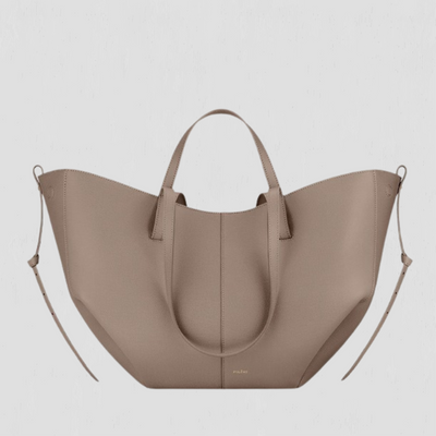 PERNILLA™ – FORMFAST SHOPPINGTASKE MED ELEGANTE RYNKEDETALJER