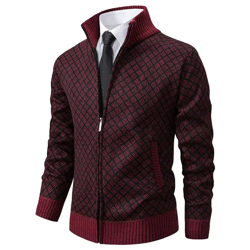 Victor™ | Elegant cardigan med lynlås