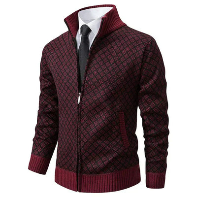 Victor™ | Elegant cardigan med lynlås