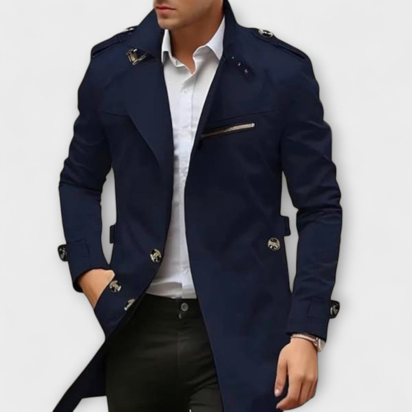 Nadiem I Håndlavet trenchcoat