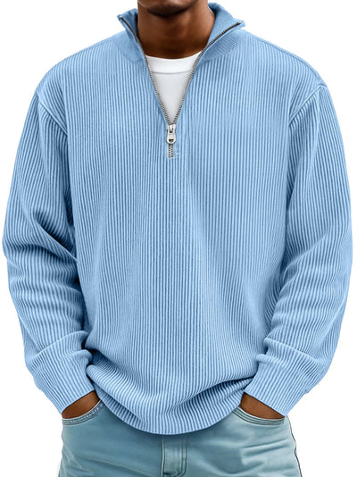 Calix™ | Herre-sweater med halv lynlås