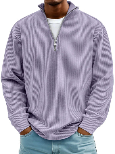 Calix™ | Herre-sweater med halv lynlås