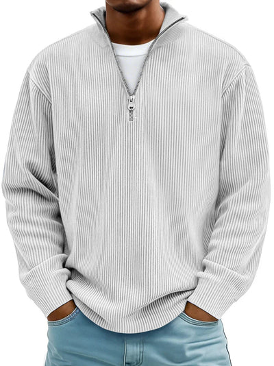 Calix™ | Herre-sweater med halv lynlås
