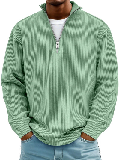 Calix™ | Herre-sweater med halv lynlås