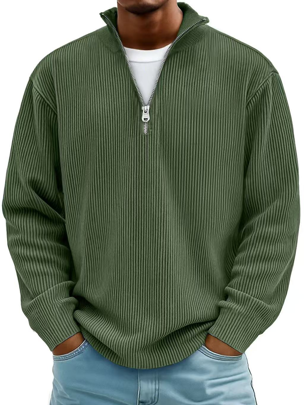 Calix™ | Herre-sweater med halv lynlås