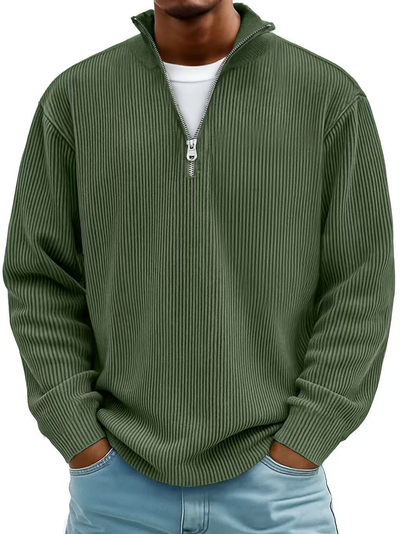 Calix™ | Herre-sweater med halv lynlås