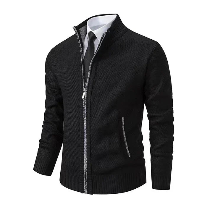Troels™ | Fleece Komfort Jakke med Lynlås