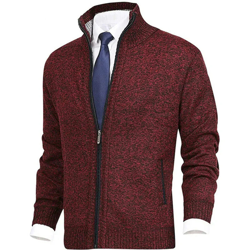 Aksel™ | Fleece Komfort Jakke med Lynlås